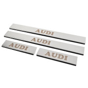 Накладки на пороги для Audi A4 (B8) 2007-2015 Carmos car1609300236 (комплект 4шт)