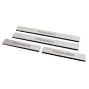 Накладки на пороги Volkswagen Touareg 2 (7P) 2010-2018 Carmos car300172 (комплект 4шт)