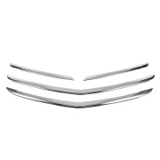 Декоративні накладки на решітку радіатора Opel Insignia A (2014-2017) Carmos car400129 (4шт)