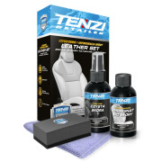 Набір для очищення та відновлення шкіряної оббивки салону авто Tenzi Leather Set