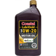 Моторное масло Coastal LubriGold Full Synthetic 0W-20 (946мл)