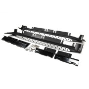 Бічні пороги (підніжки) Hyundai ix35 (LM) 2010-2015 Niken BMW-Style 004hy180103 (2шт)