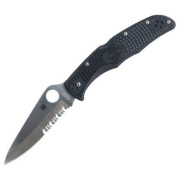 Нож складной Spyderco Endura 4 (C10PSBK) полусеррейтор