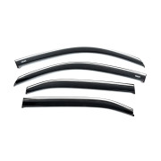 Вітровики (дефлектори вікон) з хромом Honda CR-V 6, e:NP1, e:NS1 (2022+) Niken 047hd240201 (комплект 4шт)
