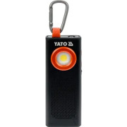 Світлодіодний акумуляторний ліхтар з магнітом та функцією Powerbank Yato YT-08557
