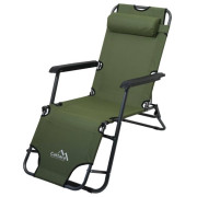 Складное кресло-шезлонг с подушкой и подлокотниками Cattara Comfort (DO 13516) до 90кг