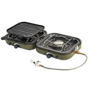 Двойная газовая горелка-гриль с пьезоподжигом Naturehike Double Fire Folding NH22RJ003