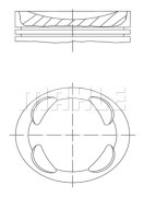 Поршень MAHLE 081PI00104001
