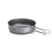 Титановая сковорода туристическая с раскладной ручкой (17см) Naturehike NH18T010-A