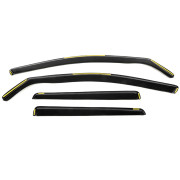 Вітровики (дефлектори вікон) Audi A4 (B8) 2007-2015 ESA 200c043 (комплект 4шт)