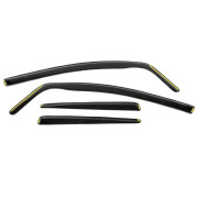 Дефлекторы окон (ветровики) на Opel Corsa D (2007-2014), Corsa E (2015-2019) ESA 200c041 (комплект 4шт)