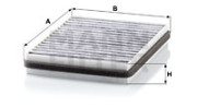 Салонний фільтр MANN CUK 22 014