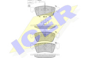 Тормозные колодки ICER 141816-203