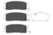   KAVO PARTS KBP-3502