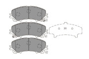   KAVO PARTS KBP-6618
