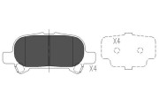   KAVO PARTS KBP-9119