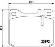   BREMBO P50 002