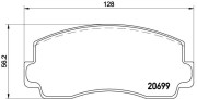   BREMBO P54 002