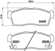   BREMBO P61 108