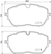   BREMBO P61 128