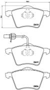   BREMBO P85 062
