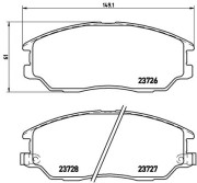   BREMBO P30 028