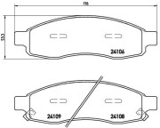   BREMBO P58 001