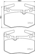   BREMBO P83 164