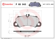   BREMBO P65 043