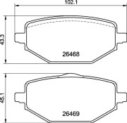  BREMBO P68 076