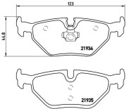   BREMBO P71 006