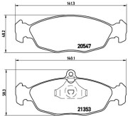   BREMBO P59 011