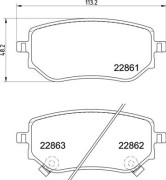   BREMBO P50 153