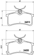   BREMBO P83 084