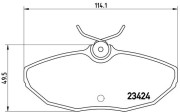   BREMBO P36 013