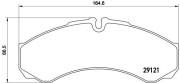  BREMBO PA6 021