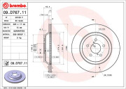   BREMBO 09.D767.11