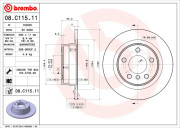   BREMBO 08.C115.11