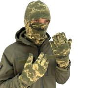 Шапка, бафф и перчатки (мужские, на флисе) Ranger RA8958 / RA89581 (пиксель)