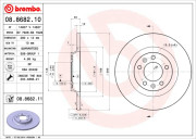   BREMBO 08.8682.11