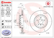   BREMBO 09.C418.13