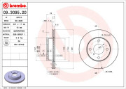   BREMBO 09.3095.20