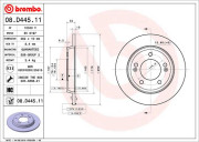   BREMBO 08.D445.11