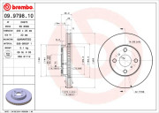   BREMBO 09.9798.10