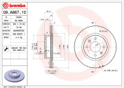   BREMBO 09.A867.10