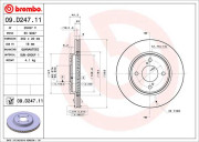   BREMBO 09.D247.11