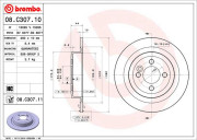   BREMBO 08.C307.11