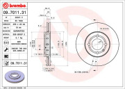  BREMBO 09.7011.31