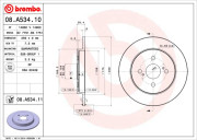   BREMBO 08.A534.10