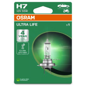 Лампа галогенна Osram Ultra Life 64210 ULT-1BL (H7)